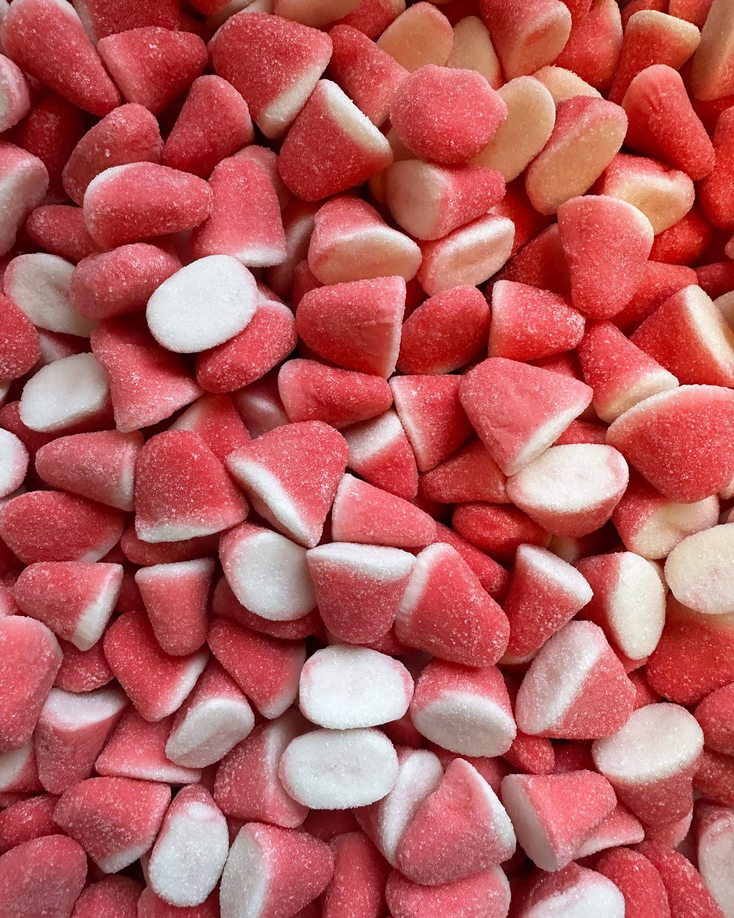 Strawberry and cream drops/strawberry cream kisses
