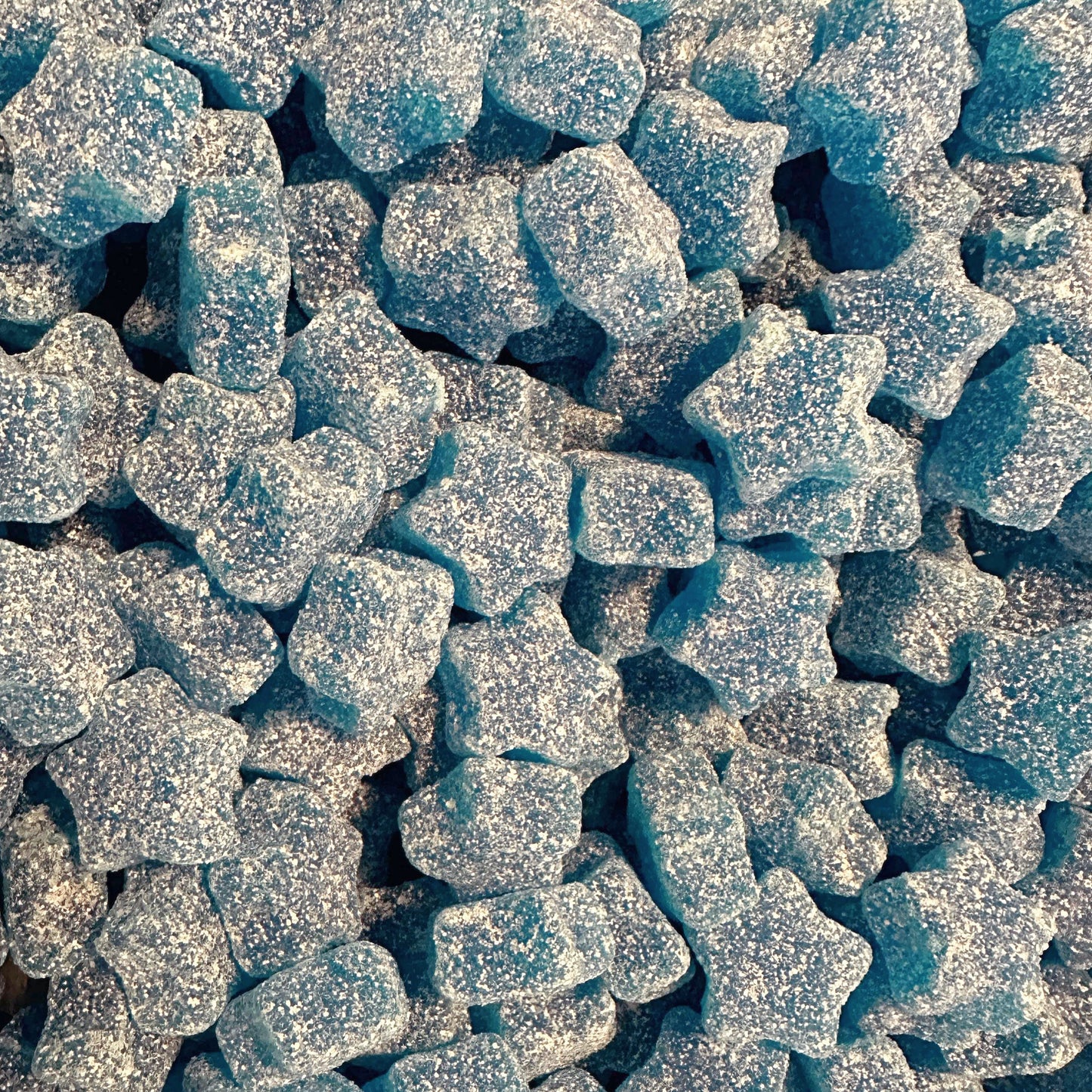 Fizzy blue stars