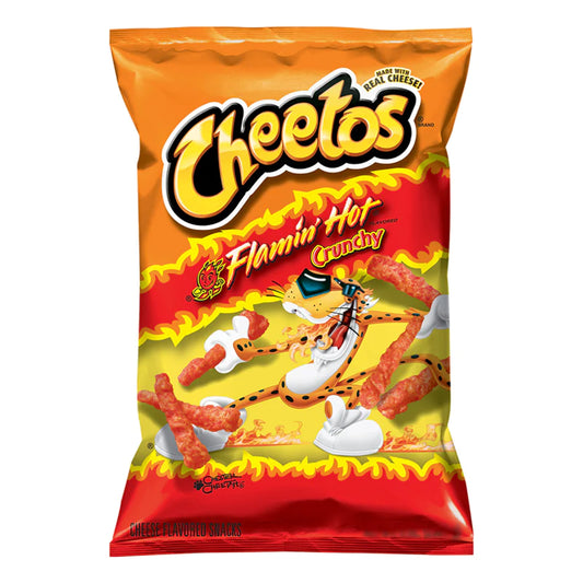 (American) Flamin hot Cheetos XL bag