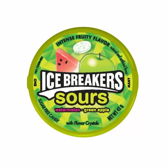 (American) Ice Breakers Fruit Sours Sugar Free